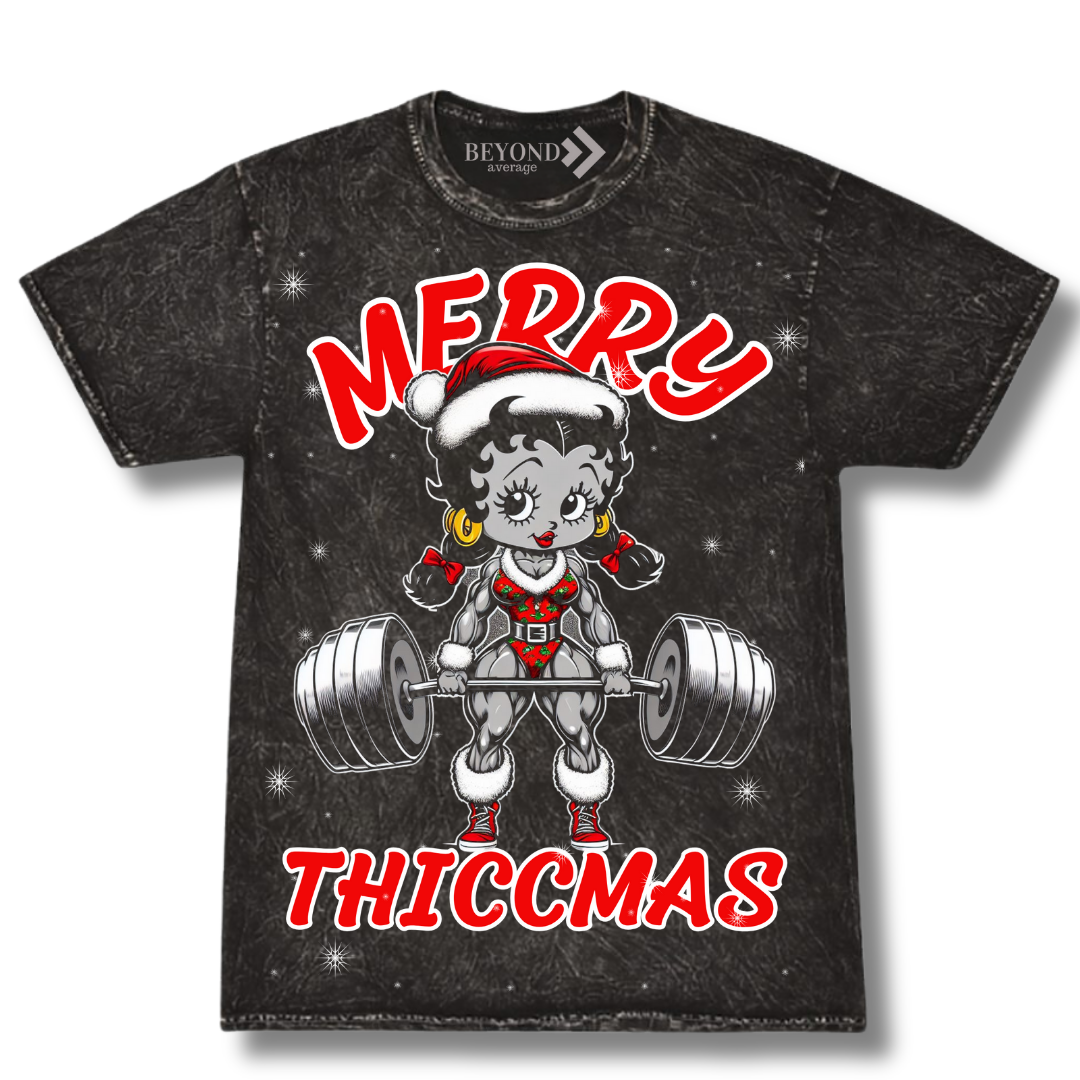 Merry Thiccmas Vintage T-Shirt