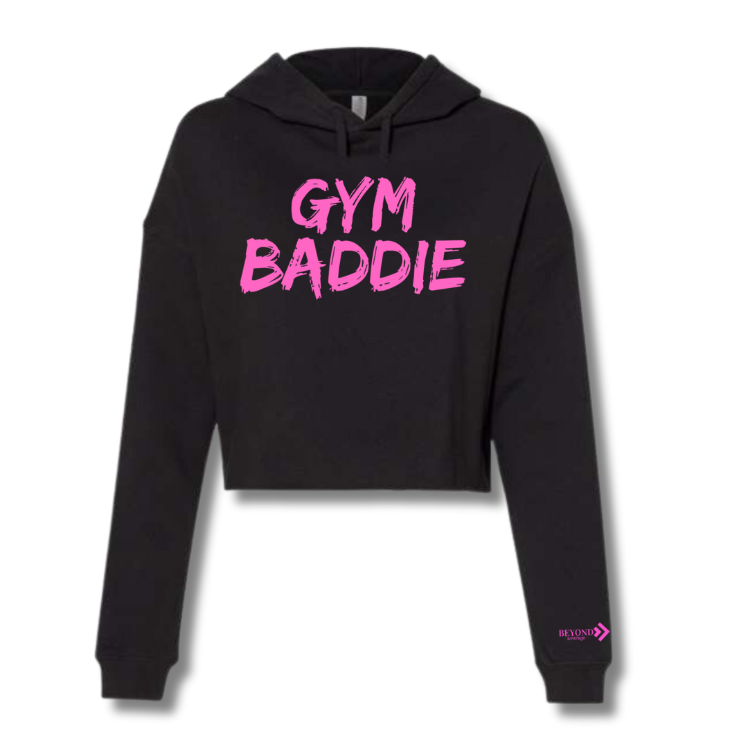 Gym Baddie Crop Hoodie