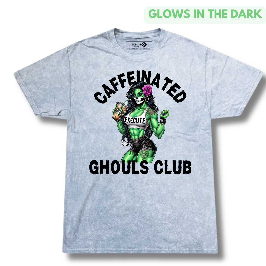 Caffeinated Ghouls Club T-Shirt